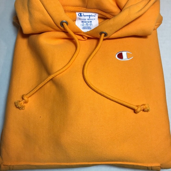 PRICE FIRM!!!!! UO. Champion EXCL LIM ED REVERSE WEAVE M Orange - Picture 3 of 8